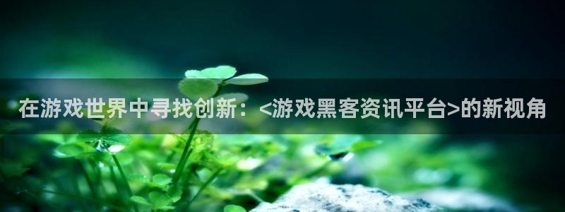 高德娱乐平台总代理1990：在游戏世界中寻找创新：<游戏黑客